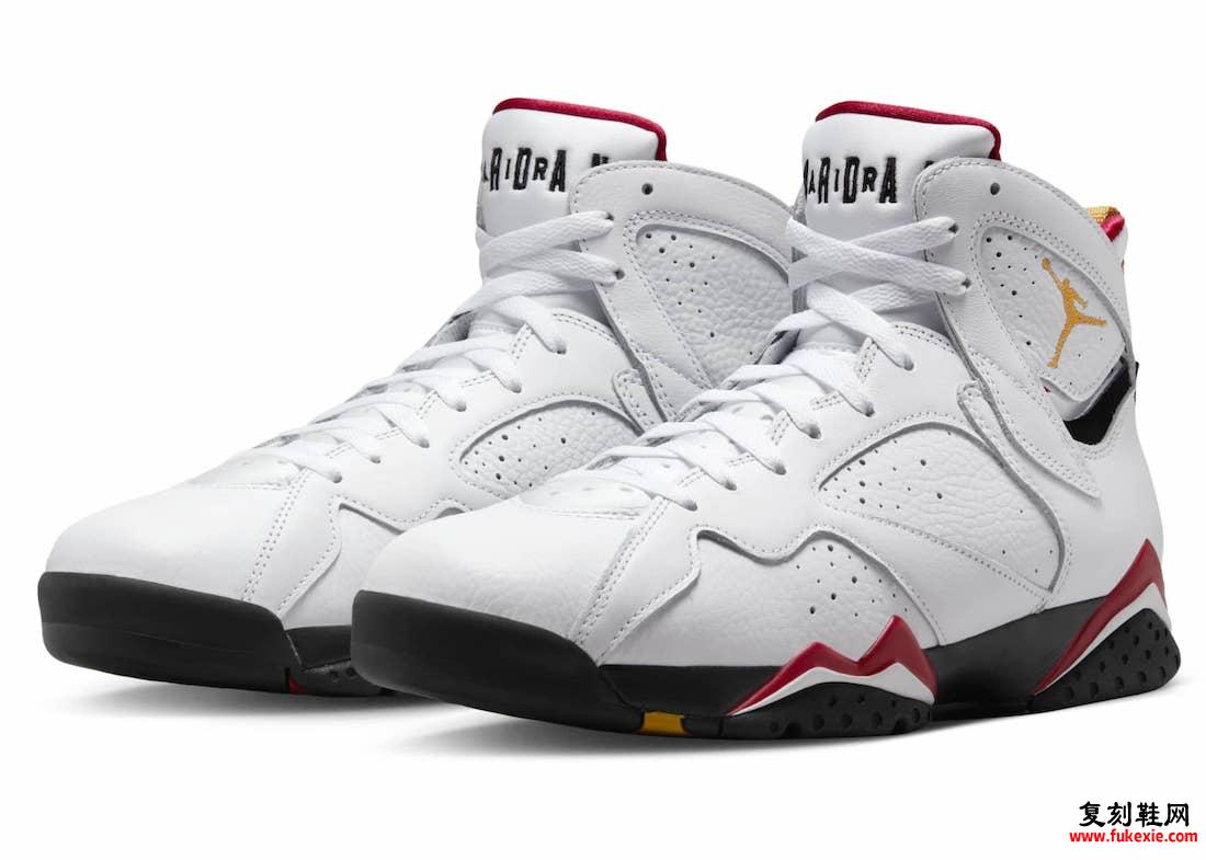 Air Jordan 7 Cardinal 2022 CU9307-106 发布日期