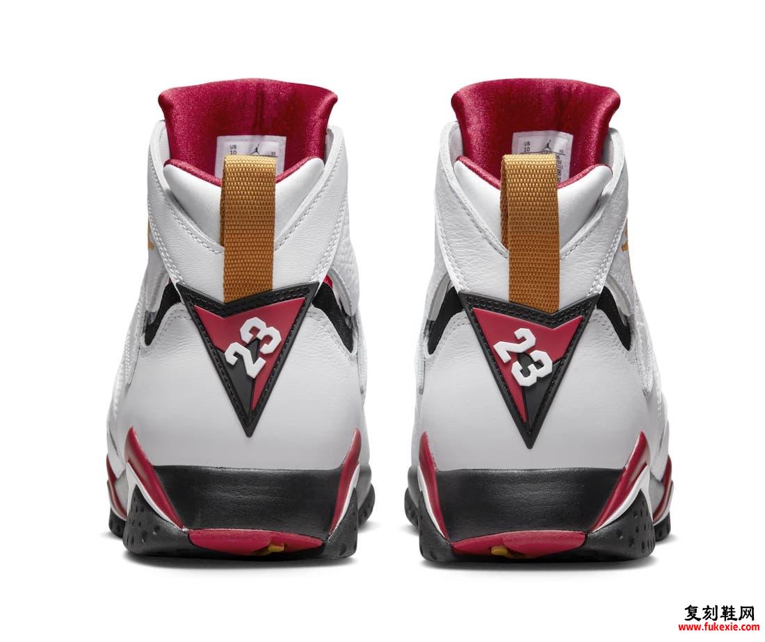 Air Jordan 7 Cardinal 2022 CU9307-106 发布日期