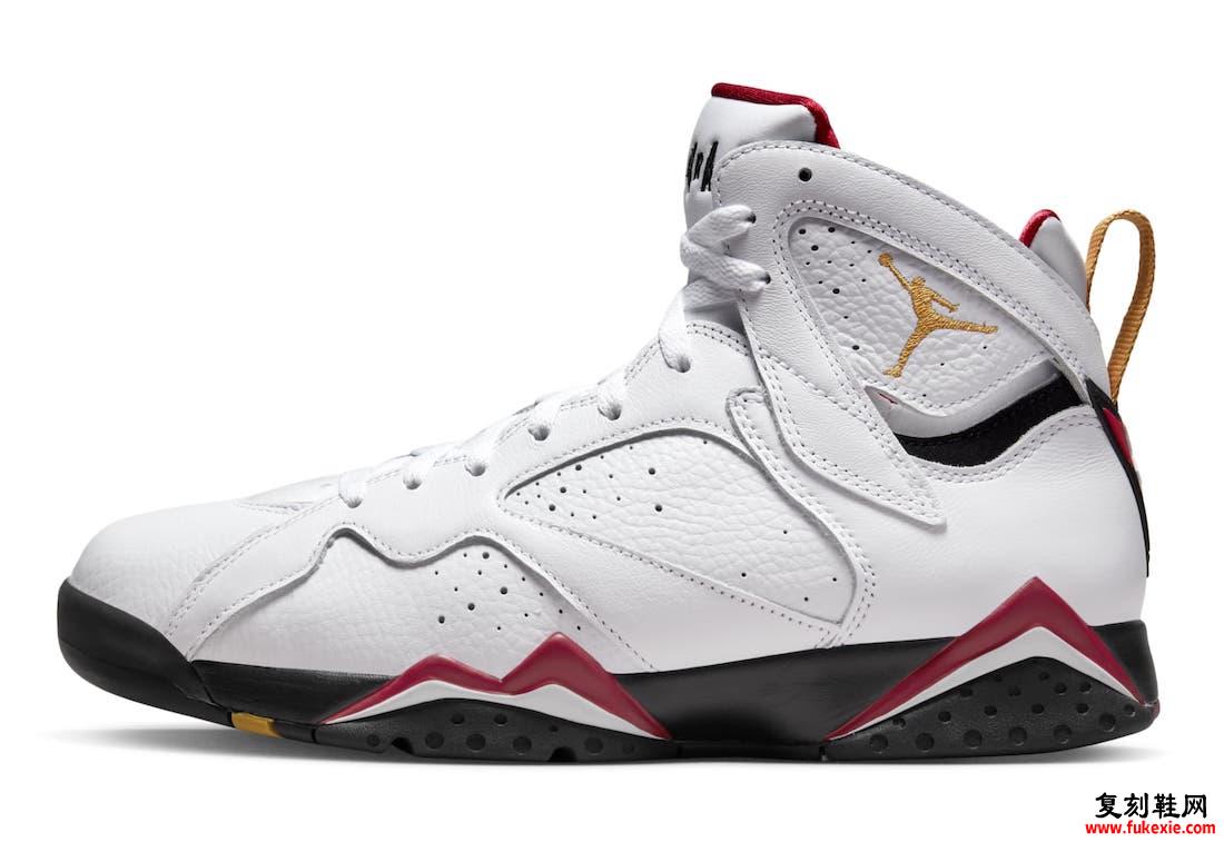 Air Jordan 7 Cardinal 2022 CU9307-106 发布日期