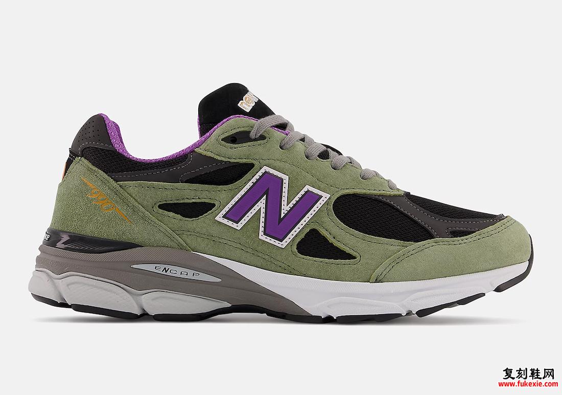 New Balance 990v3 橄榄叶 M990TC3 发布日期