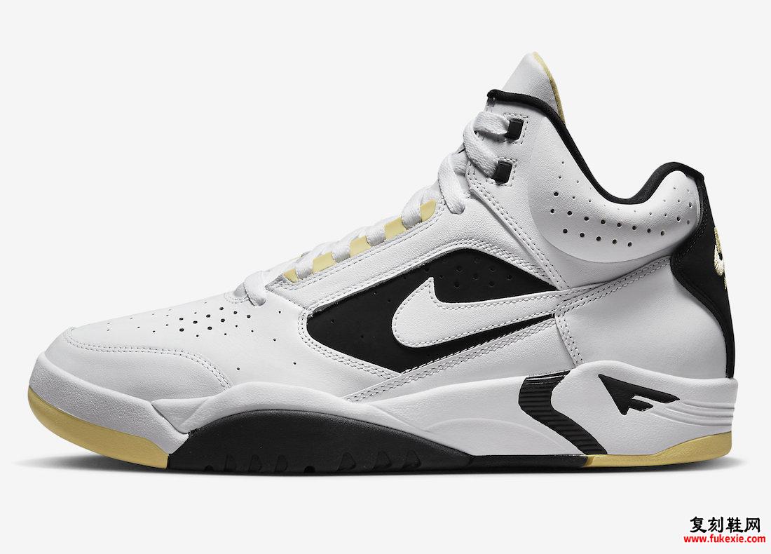 Nike Air Flight Lite Mid White Lemon Black DV0824-100 Release Date