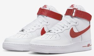 Nike Air Force 1 High White Cinnabar WMNS DD9624-102 发布日期