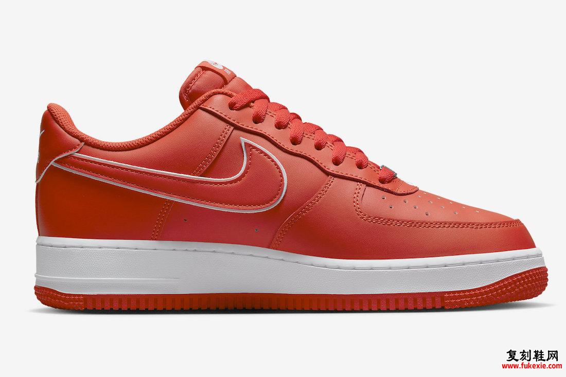 Nike Air Force 1 Low Picante Red DV0788-600 发布日期