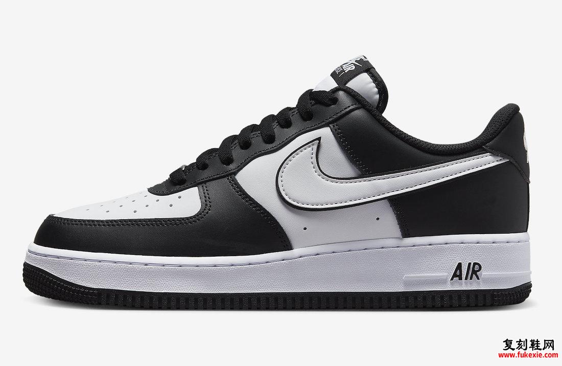 Nike Air Force 1 Panda Black White DV0788-001 发布日期