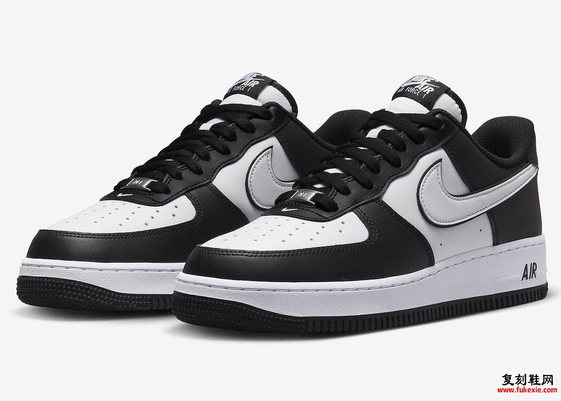 Nike Air Force 1 Panda Black White DV0788-001 发布日期