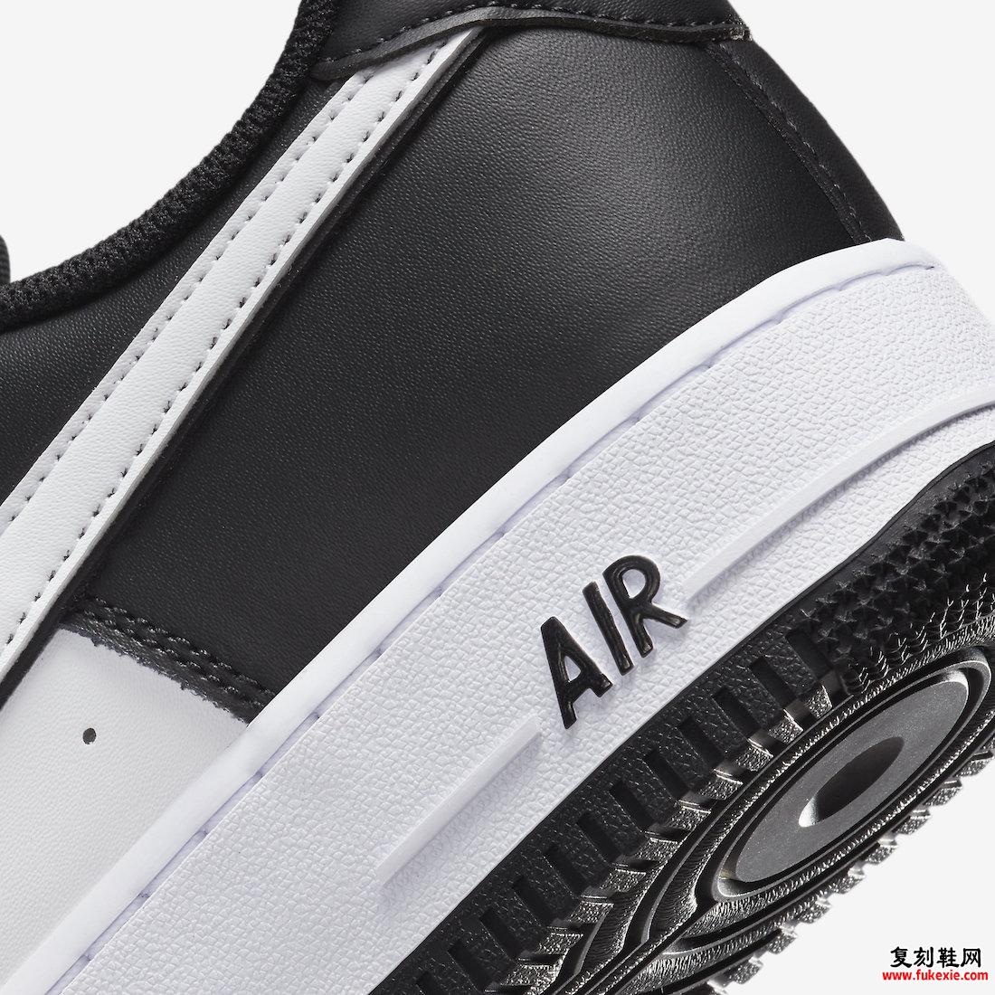 Nike Air Force 1 Panda Black White DV0788-001 发布日期