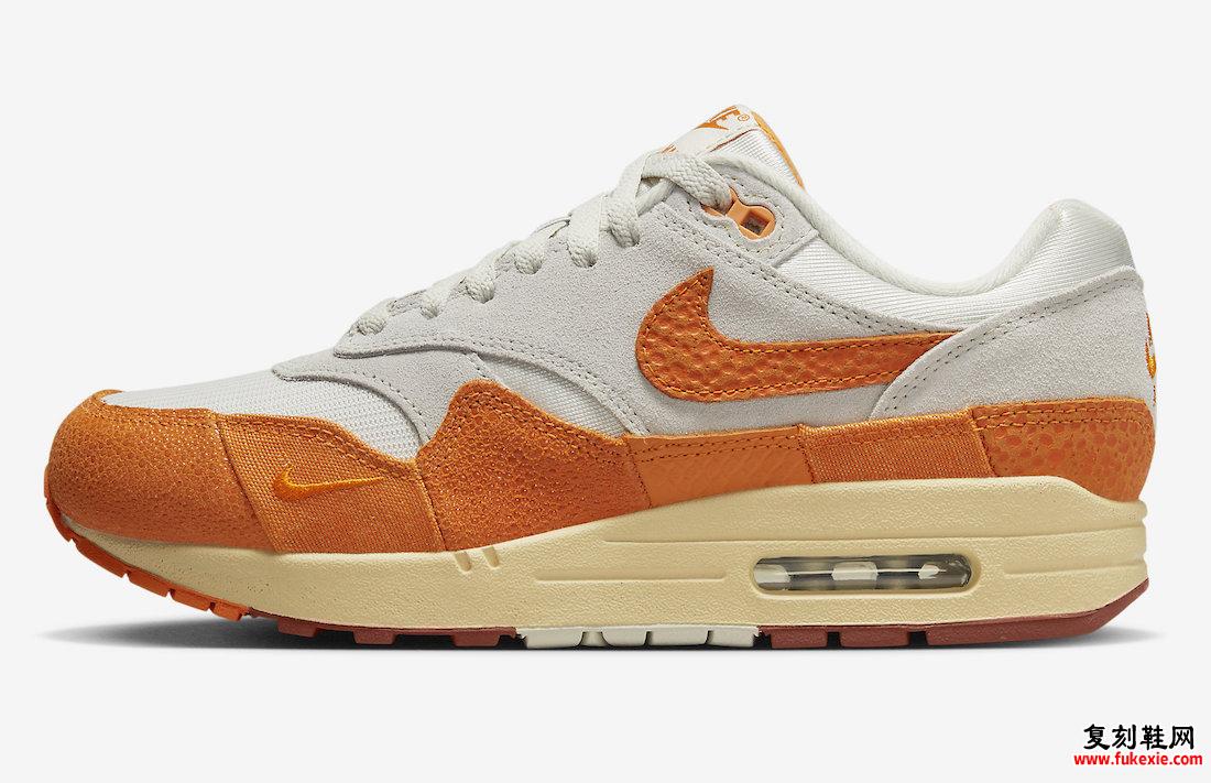 Nike Air Max 1 Master Magma Orange DZ4709-001 发布日期