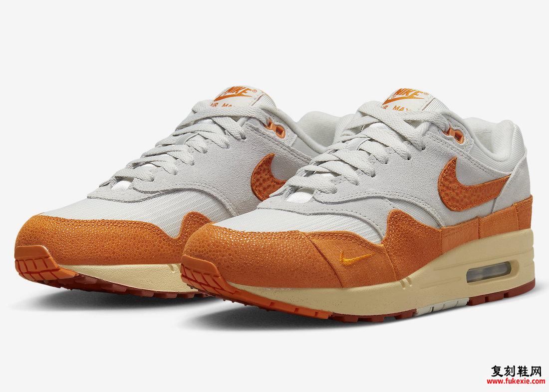 Nike Air Max 1 Master Magma Orange DZ4709-001 发布日期