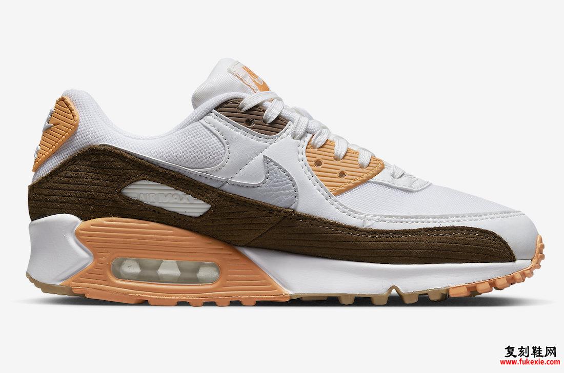 Nike Air Max 90 灯芯绒 DZ5379-100 发布日期