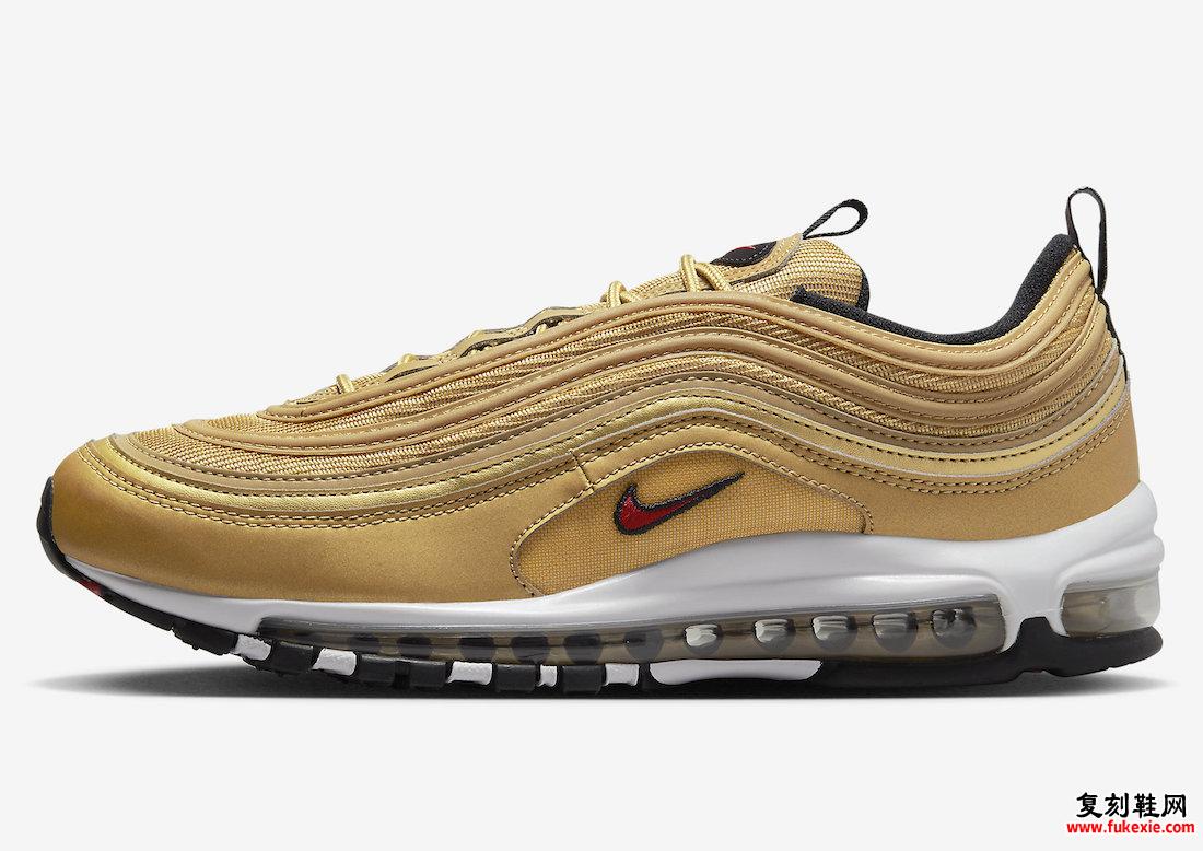 Nike Air Max 97 Metallic Gold Bullet DM0028-700 发布日期