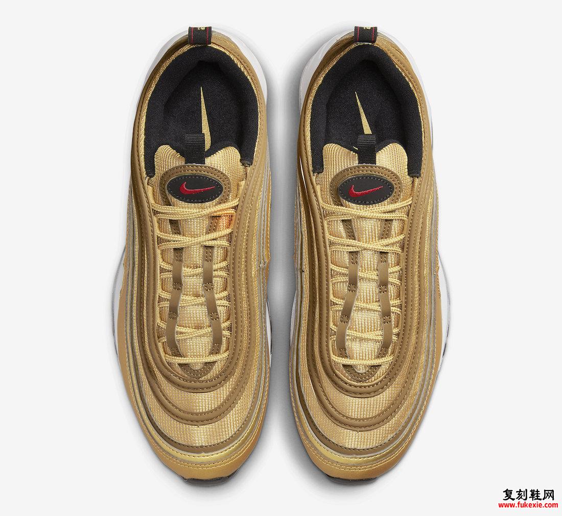 Nike Air Max 97 Metallic Gold Bullet DM0028-700 发布日期