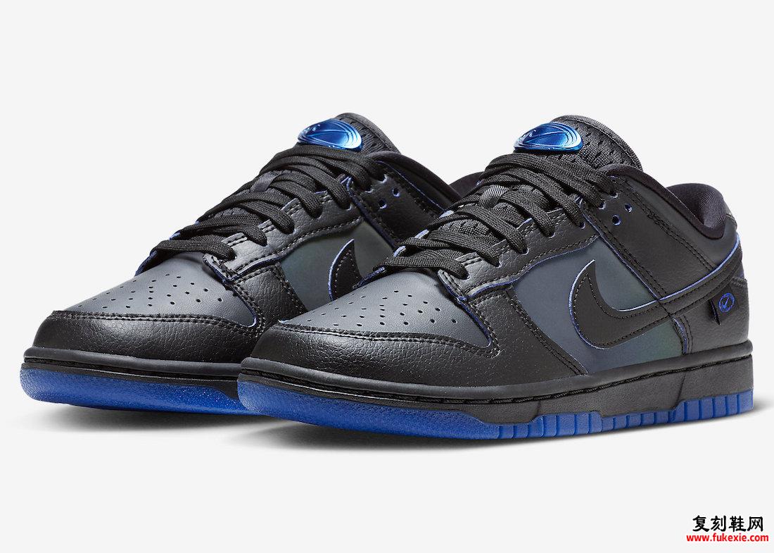 Nike Dunk Low Black Game Royal FB1842-001 发布日期