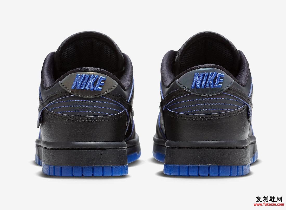 Nike Dunk Low Black Game Royal FB1842-001 发布日期