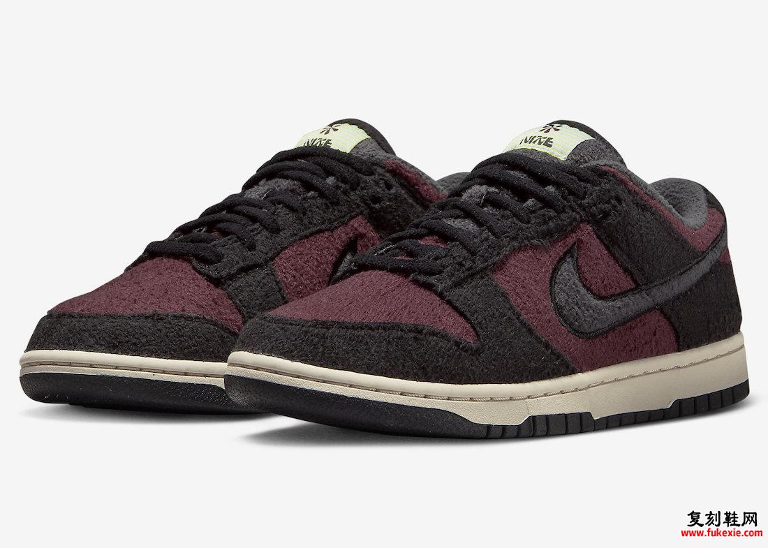 Nike Dunk Low Fleece DQ7579-600 发布日期