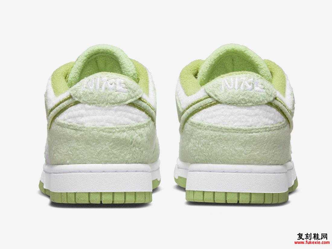 Nike Dunk Low Fleece Green DQ7579-300 发布日期
