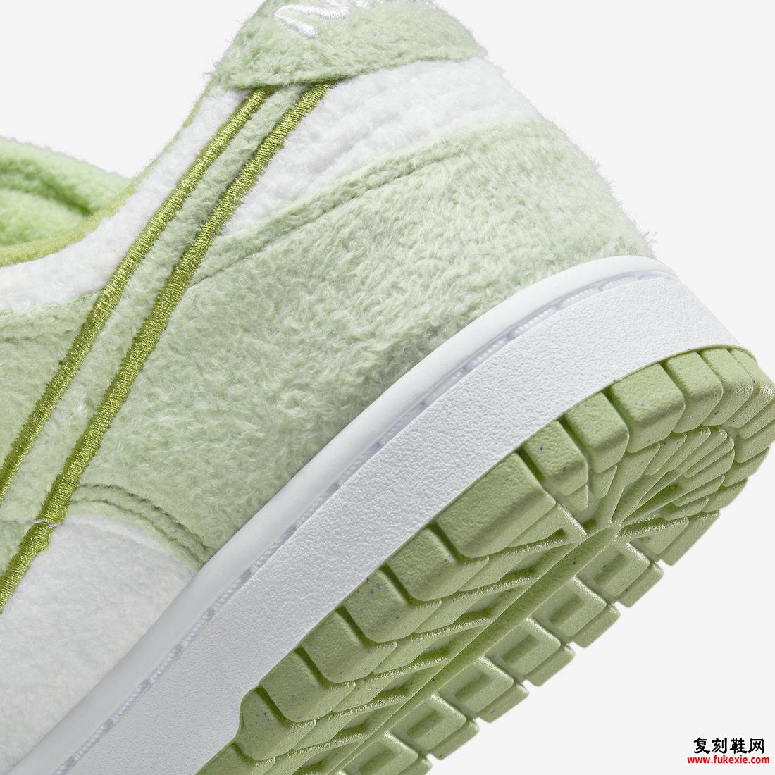 Nike Dunk Low Fleece Green DQ7579-300 发布日期