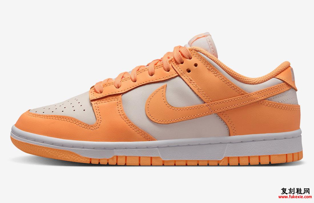 Nike Dunk Low Peach Cream DD1503-801 发布日期