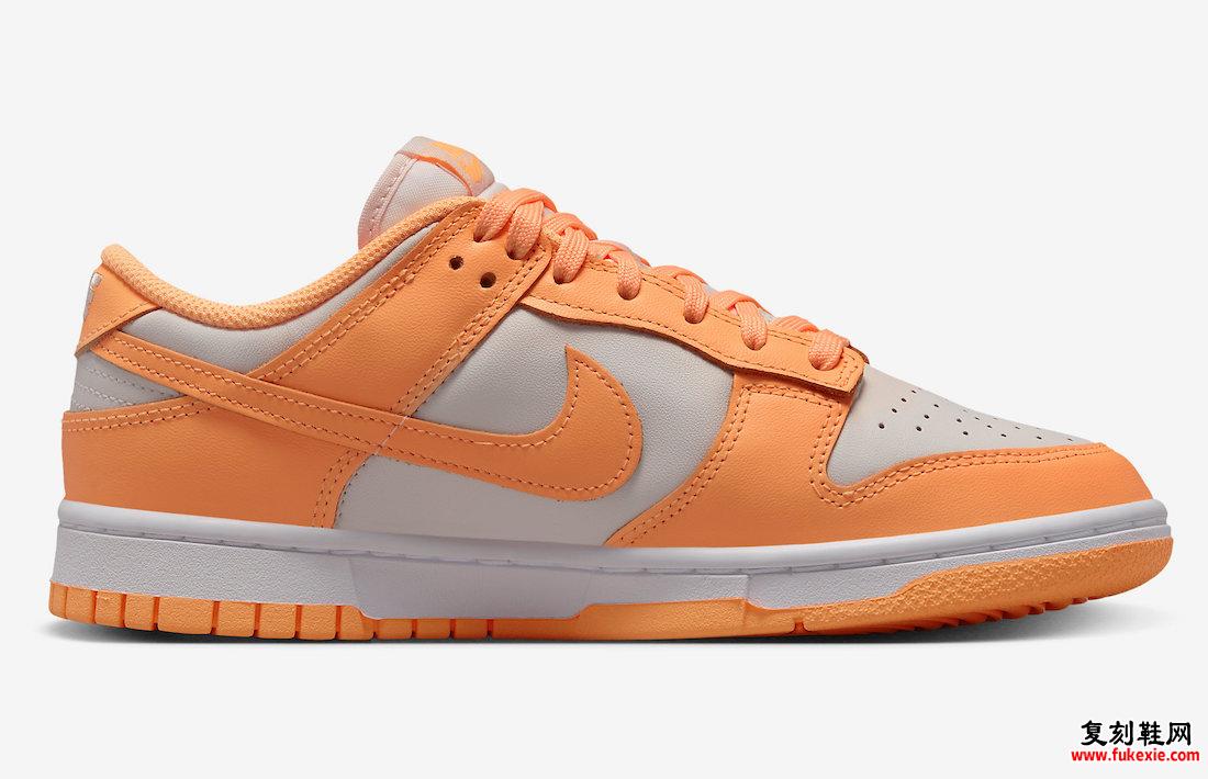 Nike Dunk Low Peach Cream DD1503-801 发布日期