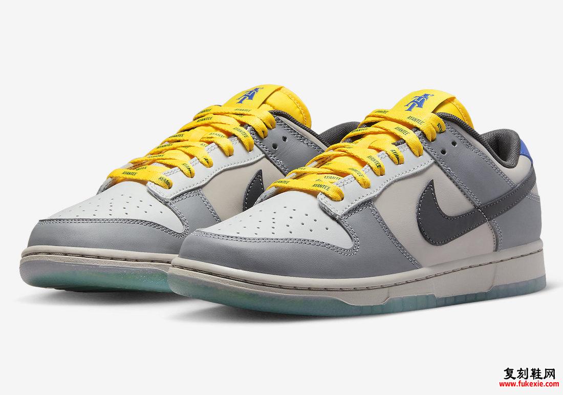 North Carolina AT Nike Dunk Low Ayantee DR6187-001 Release Date