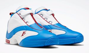 Reebok Answer IV Dynamic Blue 鞋履白色闪红 HP3125 发布日期