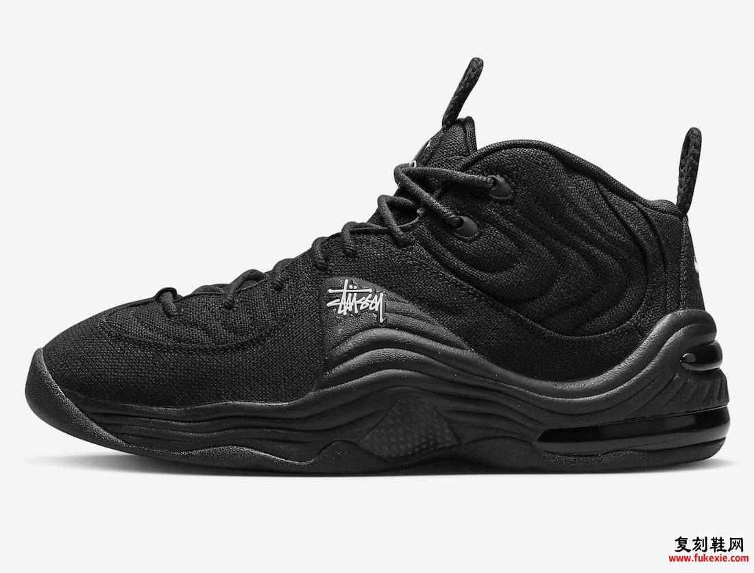 Stussy Nike Air Penny 2 黑色 DQ5674-001 发布日期