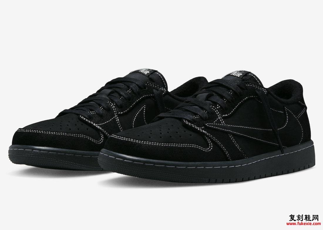 Travis Scott Air Jordan 1 Low Black Phantom DM7866-001 发售日期 价格