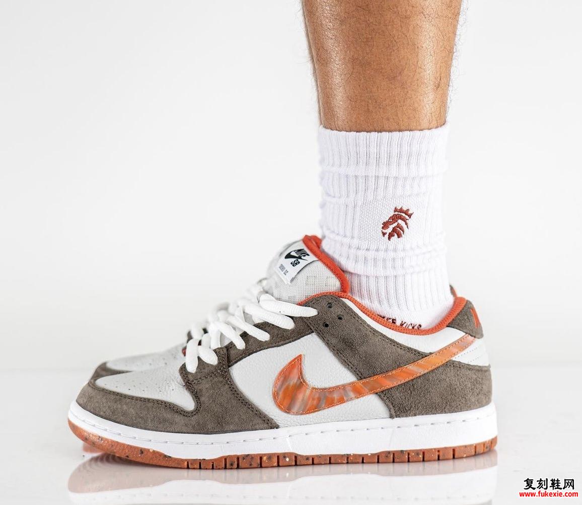 Crushed DC Nike SB Dunk Low DH7782-001 Release Date On-Feet