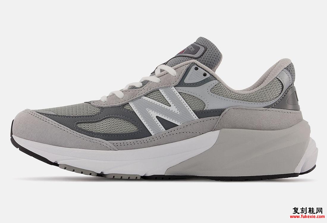 New Balance 990v6“灰色”官方照片释出 货号：M990GL6