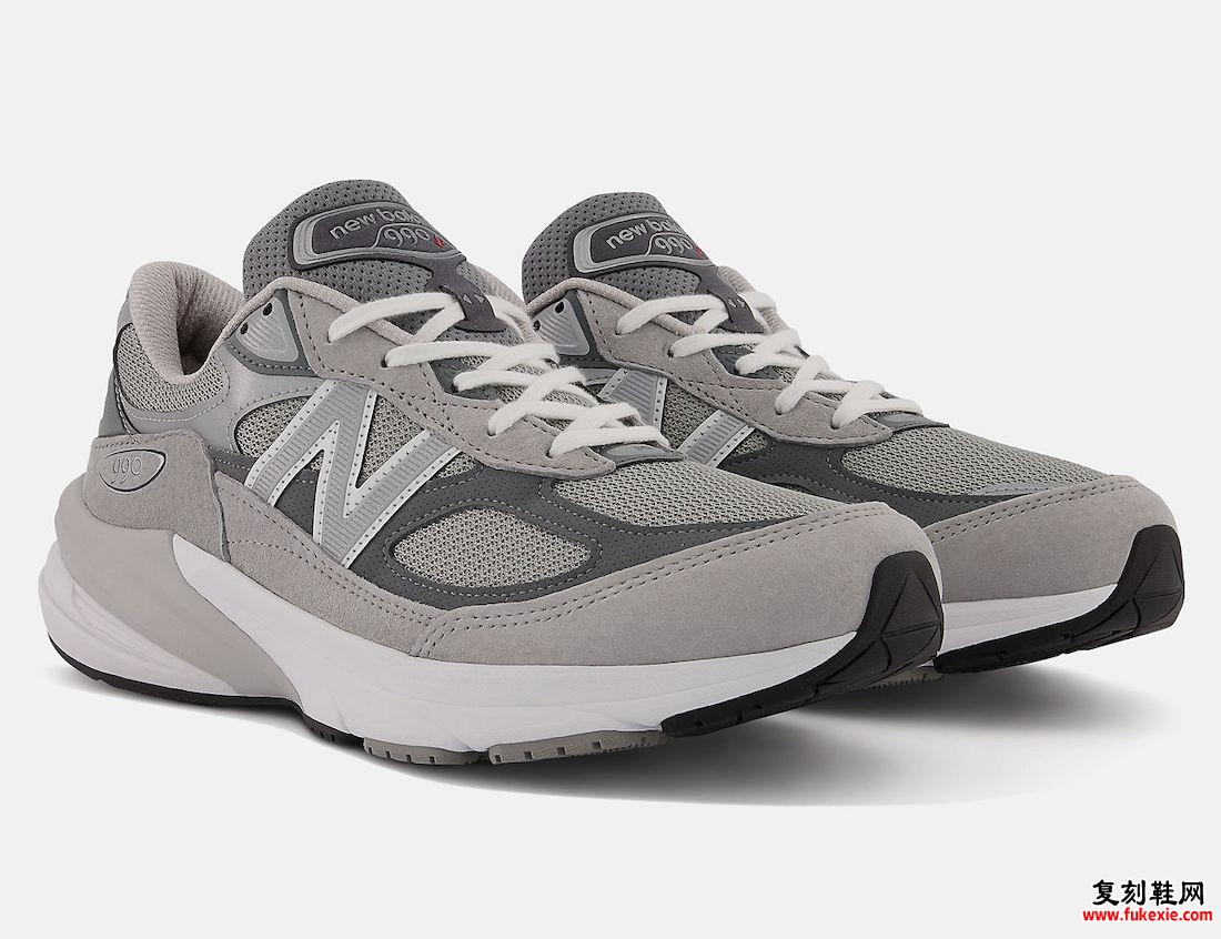 New Balance 990v6“灰色”官方照片释出 货号：M990GL6