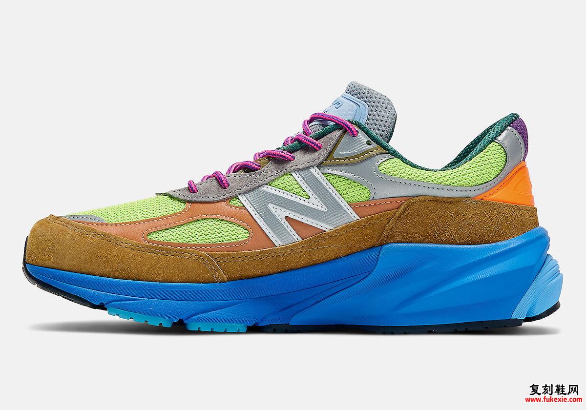 哪里可以买到 ACTION BRONSON X NEW BALANCE 990V6 “BAKLAVA”