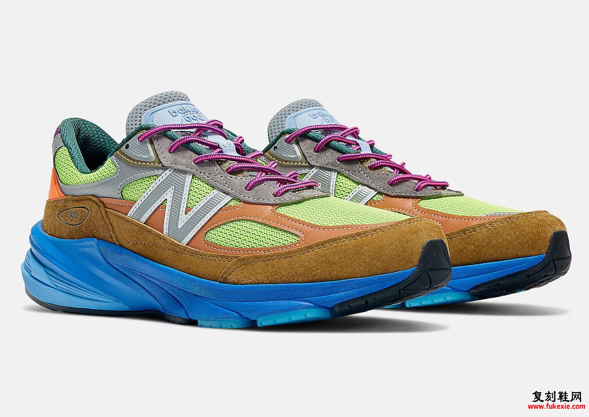 哪里可以买到 ACTION BRONSON X NEW BALANCE 990V6 “BAKLAVA”