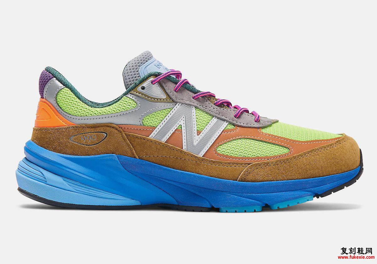 哪里可以买到 ACTION BRONSON X NEW BALANCE 990V6 “BAKLAVA”