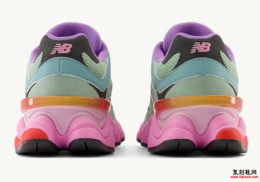 全新“多色”配色的 NEW BALANCE 9060 一起欣赏 货号：U9060WRB