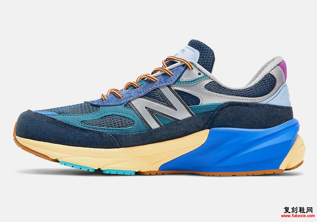 ACTION BRONSON X NEW BALANCE 990V6 “LAPIS LAZULI” 官方图片