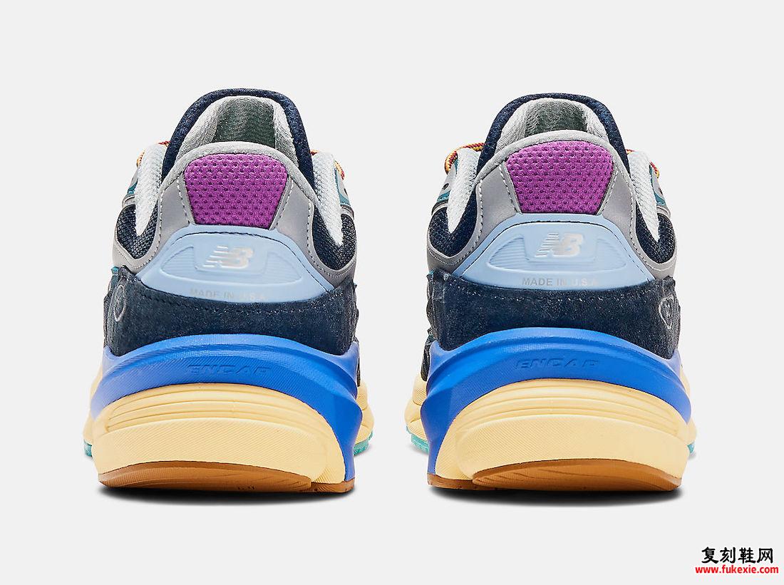 ACTION BRONSON X NEW BALANCE 990V6 “LAPIS LAZULI” 官方图片