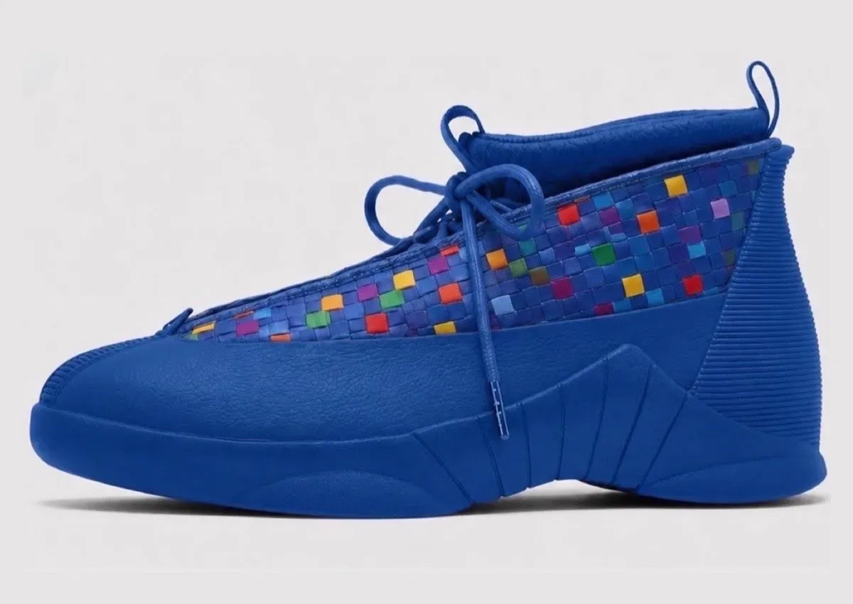 独家！2027年3月Air Jordan 15 “Hyper Blue” 编织彩虹Quick Strike深度开箱前瞻评测