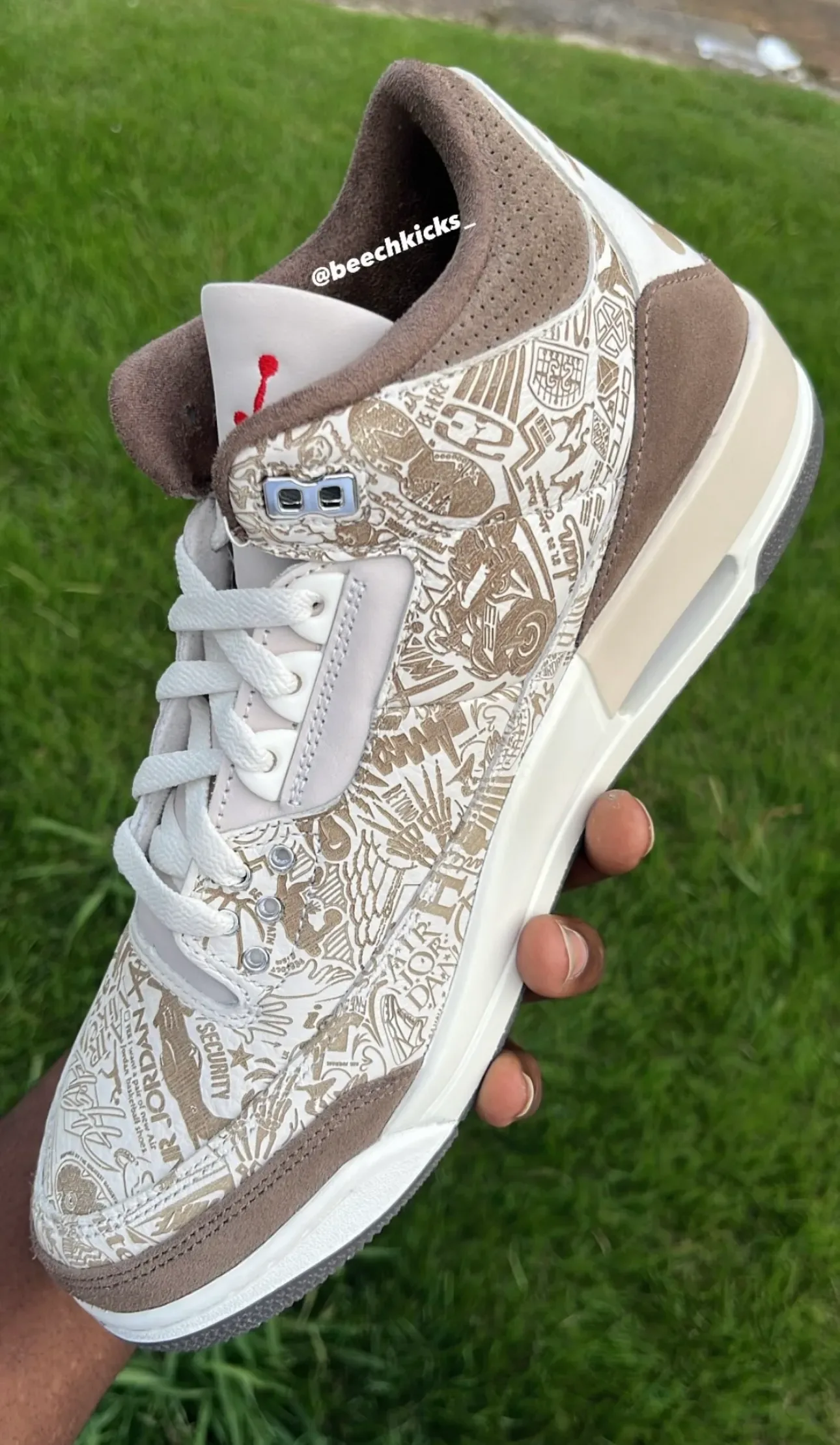 独家！2026年8月Air Jordan 3 “Laser”镭射MJ 40岁生日PE深度开箱评测