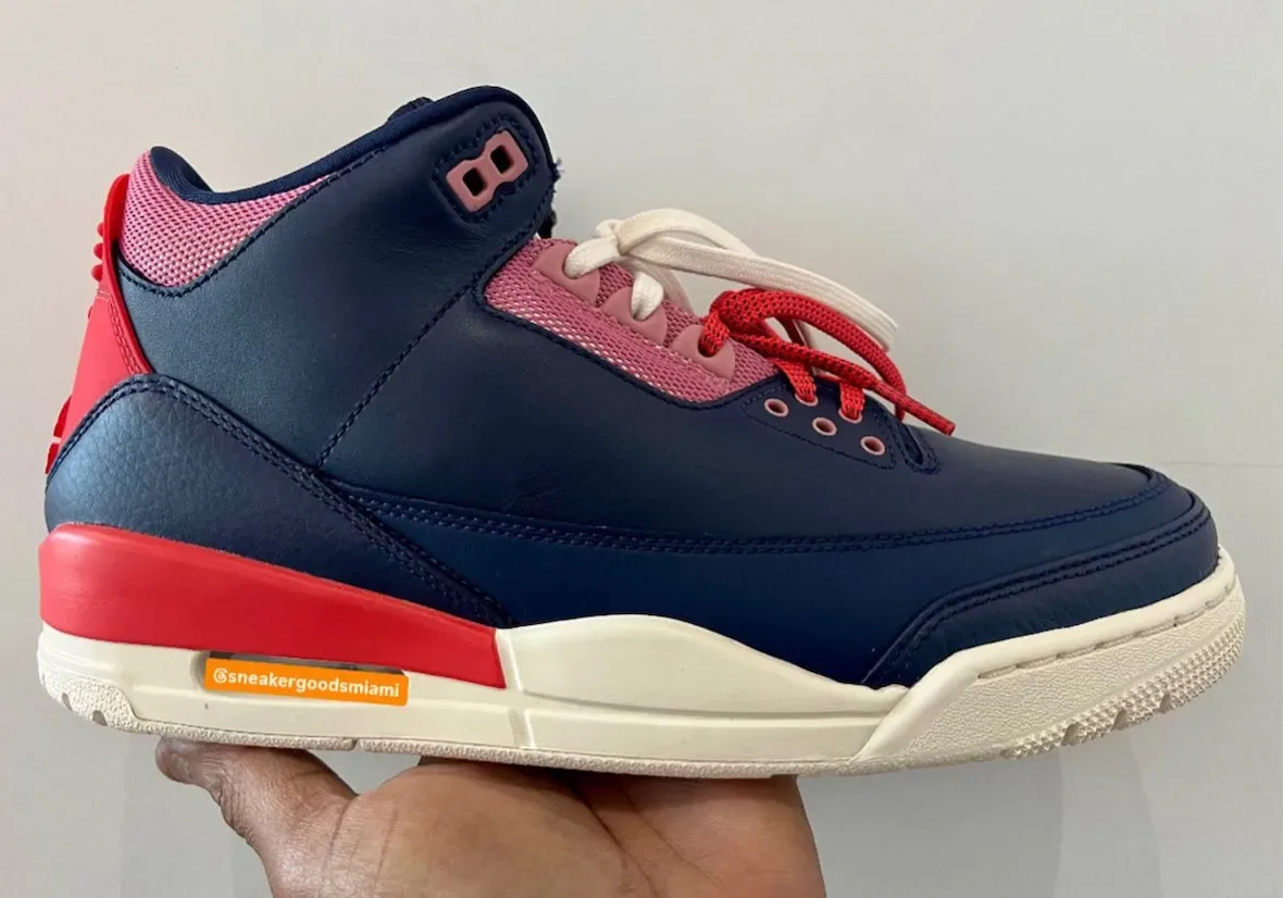 2026年8月女款AIR JORDAN 3 “SPORTS RENAISSANCE”鸳鸯红蓝撞色深度前瞻实战评测插图2 2026年8月女款AIR JORDAN 3 “SPORTS RENAISSANCE”鸳鸯红蓝撞色深度前瞻实战评测