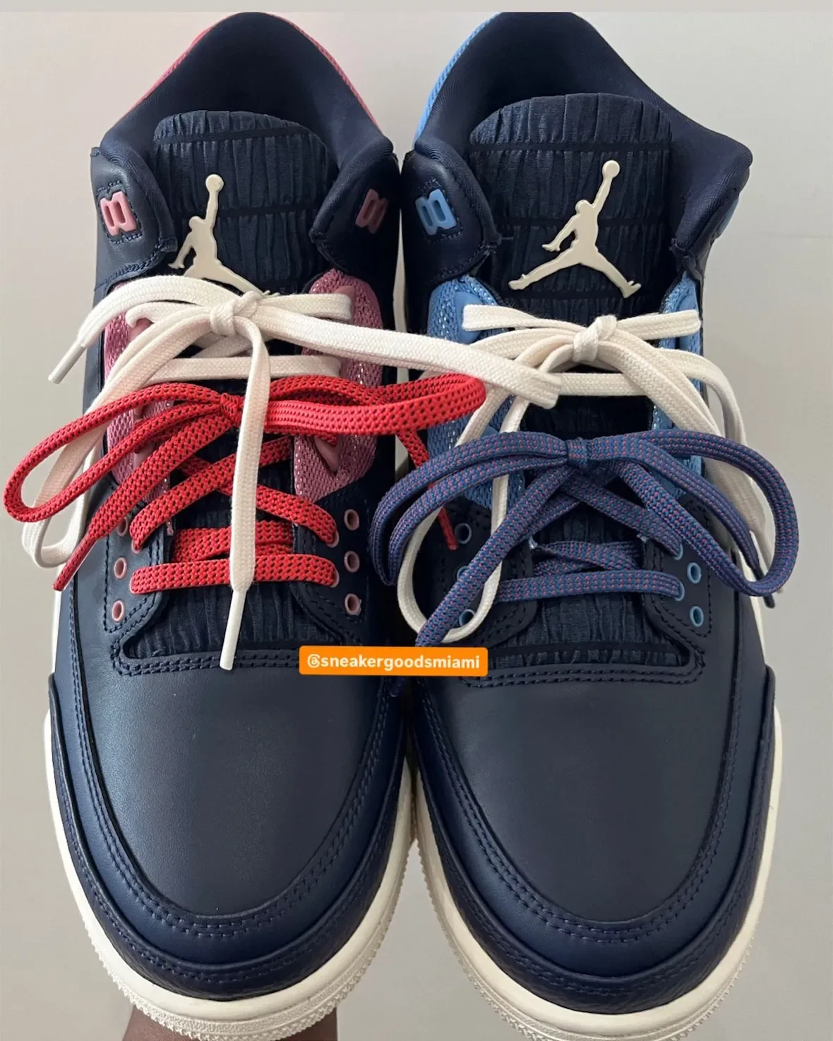 2026年8月女款AIR JORDAN 3 “SPORTS RENAISSANCE”鸳鸯红蓝撞色深度前瞻实战评测插图4 2026年8月女款AIR JORDAN 3 “SPORTS RENAISSANCE”鸳鸯红蓝撞色深度前瞻实战评测