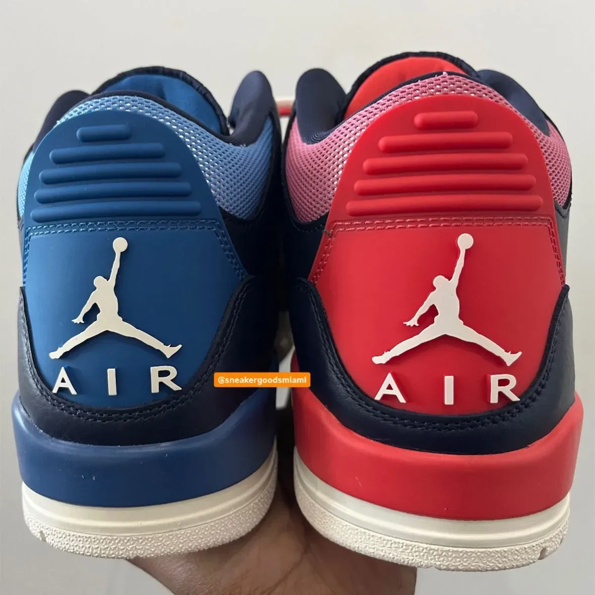 2026年8月女款AIR JORDAN 3 “SPORTS RENAISSANCE”鸳鸯红蓝撞色深度前瞻实战评测插图5 2026年8月女款AIR JORDAN 3 “SPORTS RENAISSANCE”鸳鸯红蓝撞色深度前瞻实战评测