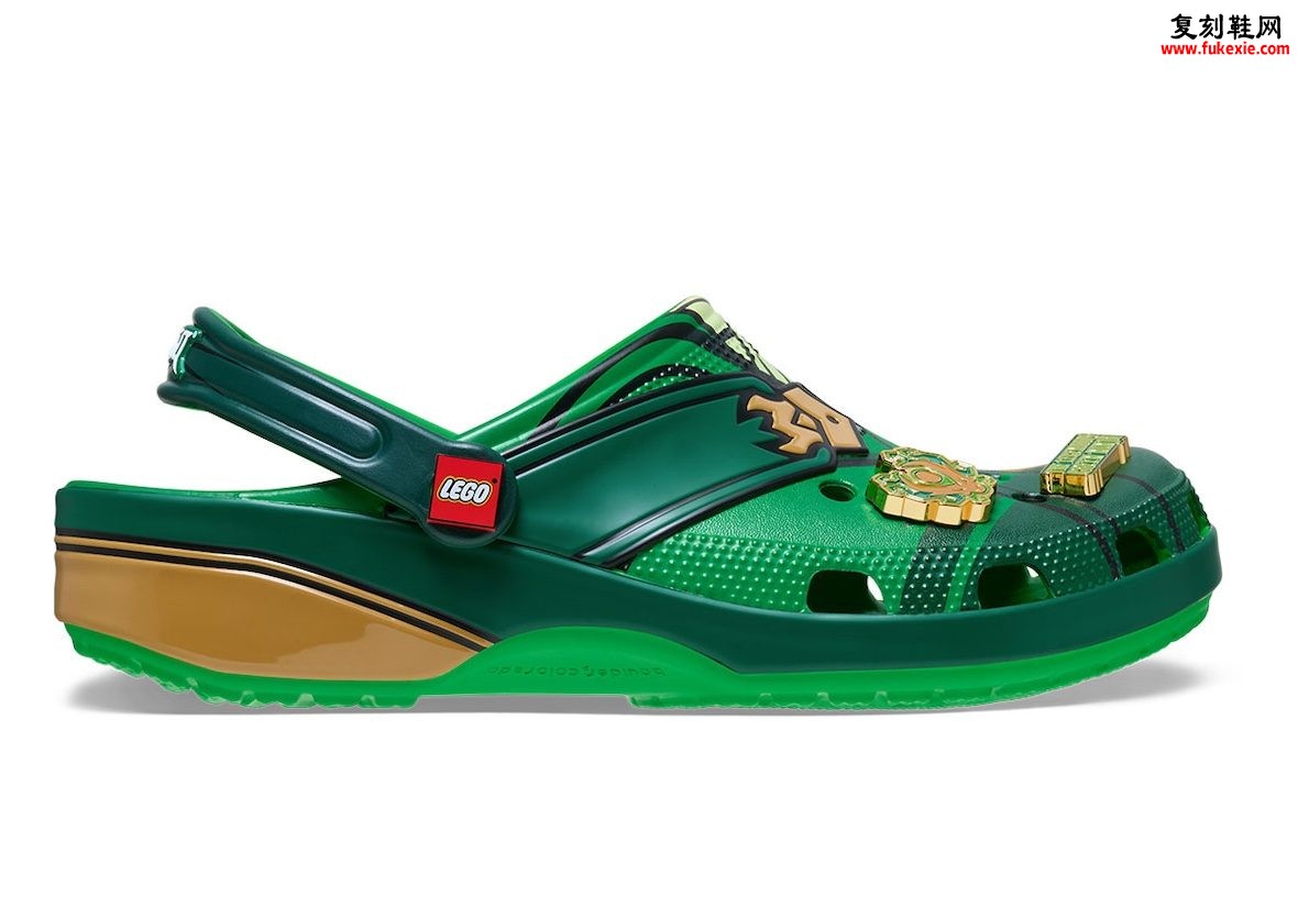 独家!2026 LEGO Ninjago x Crocs 15周年联名洞洞鞋全面深度开箱评测插图3 独家!2026 LEGO Ninjago x Crocs 15周年联名洞洞鞋全面深度开箱评测