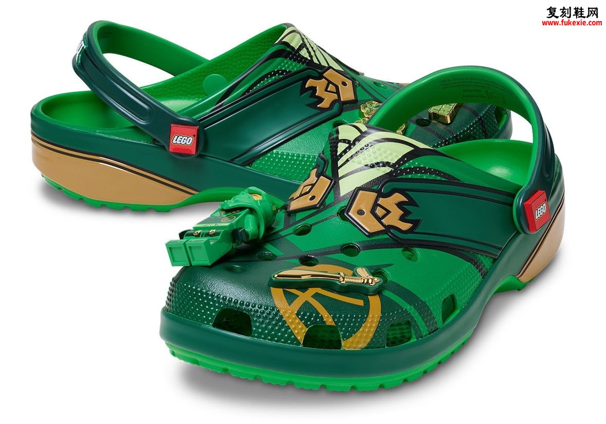 独家!2026 LEGO Ninjago x Crocs 15周年联名洞洞鞋全面深度开箱评测插图1 独家!2026 LEGO Ninjago x Crocs 15周年联名洞洞鞋全面深度开箱评测