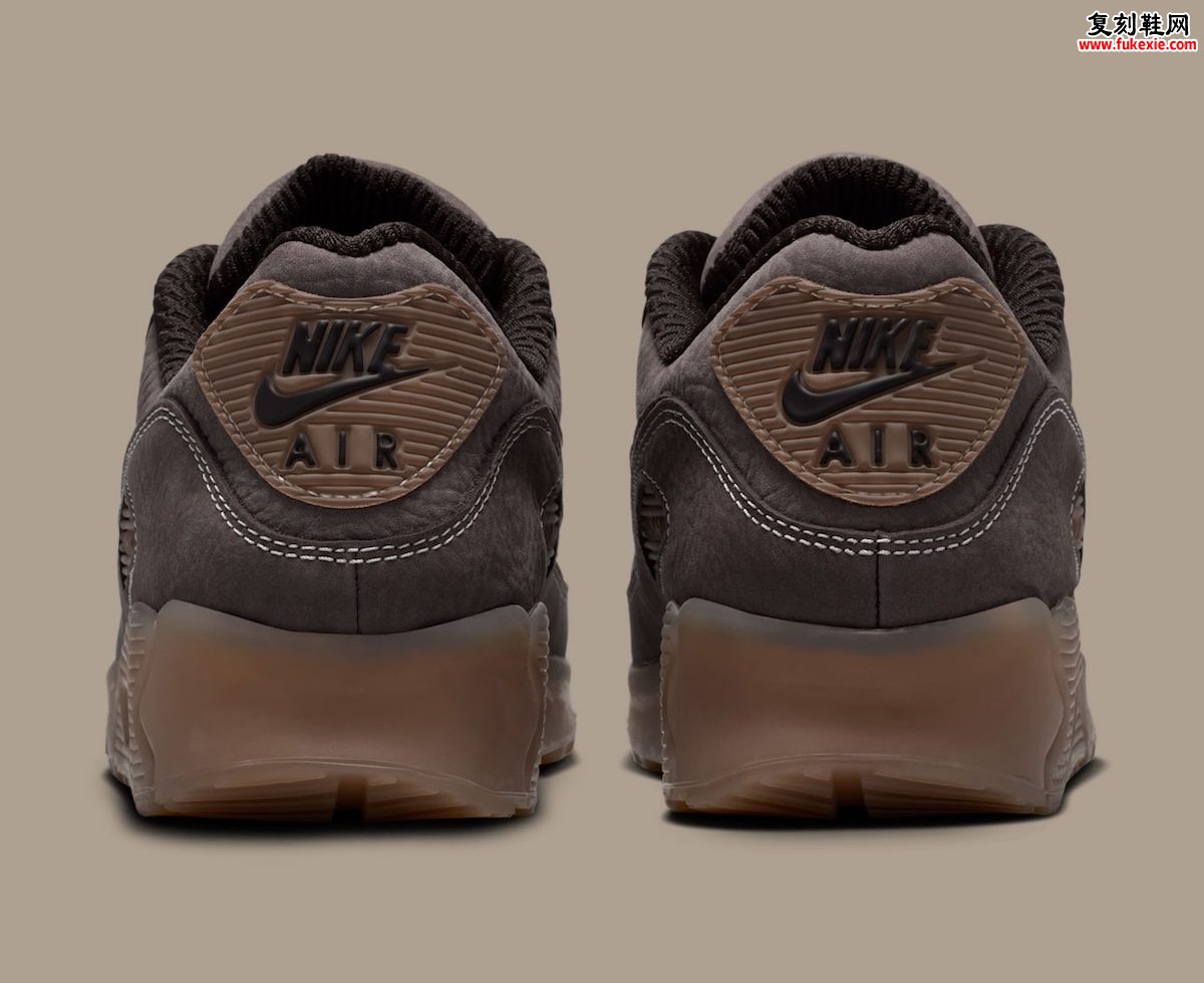 皮革拼接替代网面鞋身，Nike Air Max 90 “Shadow Brown” 2026年8月12日发售