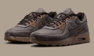 皮革拼接替代网面鞋身，Nike Air Max 90 “Shadow Brown” 2026年8月12日发售缩略图