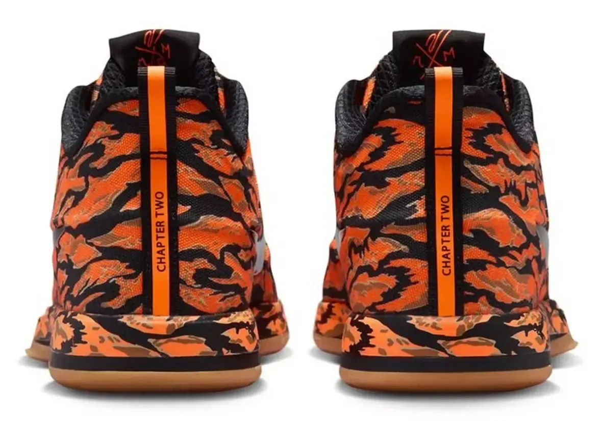 Devin Booker亲穿Nike Book 2“Tiger Camo”猛虎出闸,全鞋面虎纹迷彩成Book系列最狂野之作插图3 Devin Booker亲穿Nike Book 2“Tiger Camo”猛虎出闸,全鞋面虎纹迷彩成Book系列最狂野之作