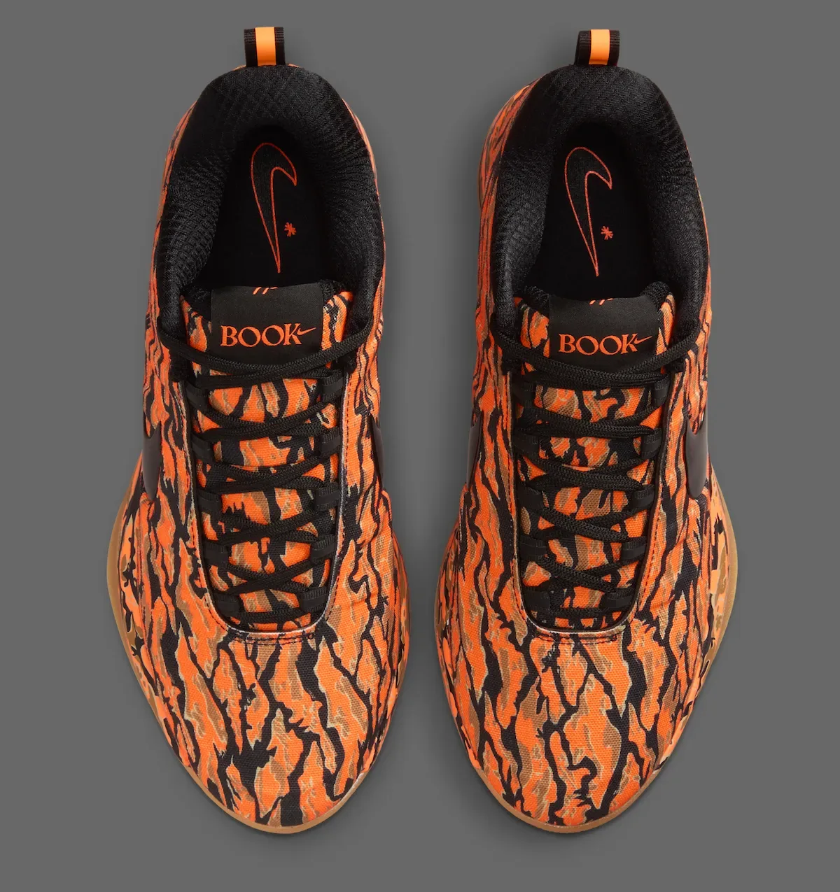虎纹炸场 Nike Book 2 “Tiger Camo” 2026年7月30日发售，布克签名鞋最野性一章