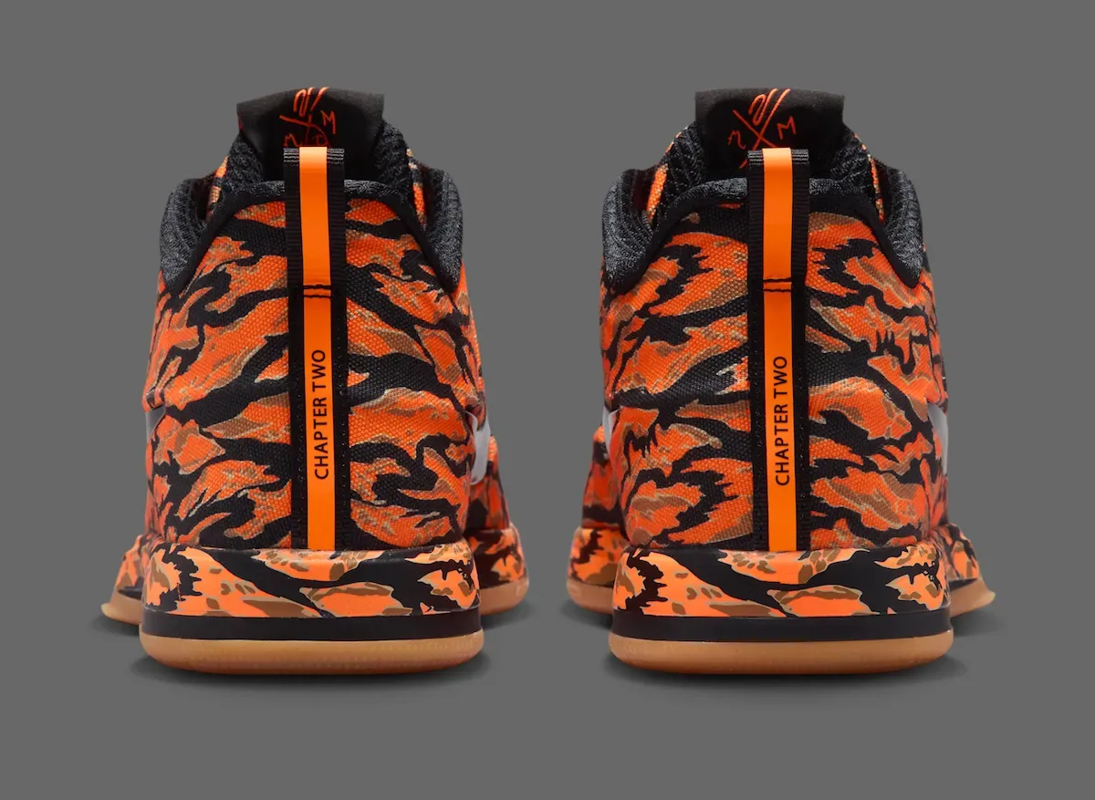 虎纹炸场 Nike Book 2 “Tiger Camo” 2026年7月30日发售，布克签名鞋最野性一章
