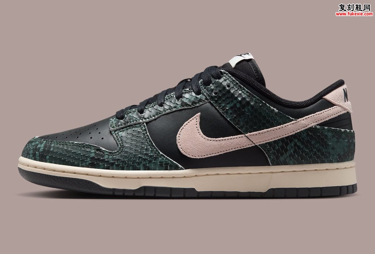 2026年秋季Nike Dunk Low黑蛇皮冷杉绿货号IO1616-001独家实战深度开箱评测插图1 2026年秋季Nike Dunk Low黑蛇皮冷杉绿货号IO1616-001独家实战深度开箱评测