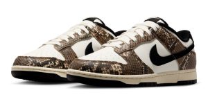 2026夏季Nike Dunk Low棕蛇皮Soft Pearl货号IO1616-002深度开箱评测缩略图