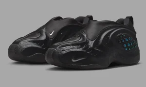 Nike First Sight Shadow “Black” 全黑一脚蹬官图曝光，Alpha Project基因重塑千禧年篮球鞋未来感缩略图